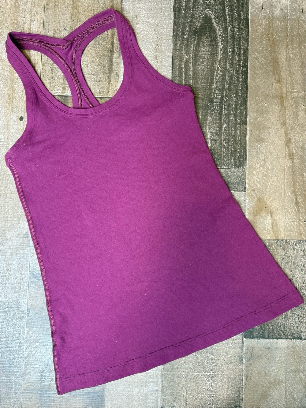 Lululemon Cool Racerback Tank Deep Magenta size 4